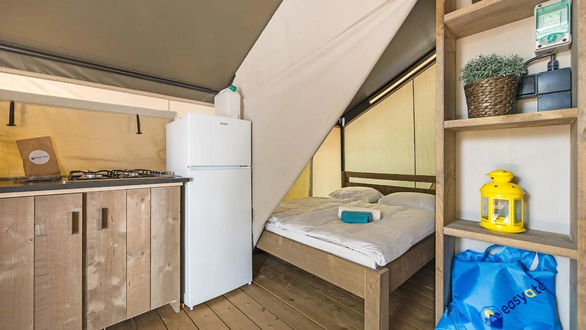 Campismo de Luxo Easyatent Safari Tent Park Umago